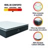 Colchão Casal King Gazin Molas Ensacadas Pillow Top Maximus 193x203x28cm Cinza / Branco - 3