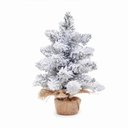 Ver imagem 1 de Mini Pinheiro 89h Nevado Base Juta - 60cm