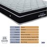 Cama Box Baú Solteiro Colchão Ortobom Elegant Mola Ensacada - 4