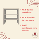 Ver imagem 5 de Escaninho Organizador de Mesa Nude 30x20x30cm