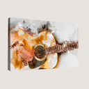 Ver imagem 1 de Quadro Arte Violão Aquarela -- BR ARTES Médio 84x54