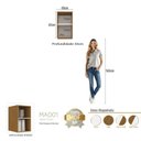Ver imagem 4 de Módulo Aéreo 1 Porta 40cm em MDF Integrato