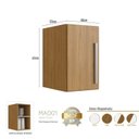 Ver imagem 3 de Módulo Aéreo 1 Porta 40cm em MDF Integrato