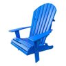 Cadeira Adirondack Pavão Clean Jardim Externa Azul-lazúli Azul-lazúli - 4
