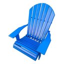 Ver imagem 7 de Cadeira Adirondack Pavão Clean Jardim Externa Azul-lazúli Azul-lazúli
