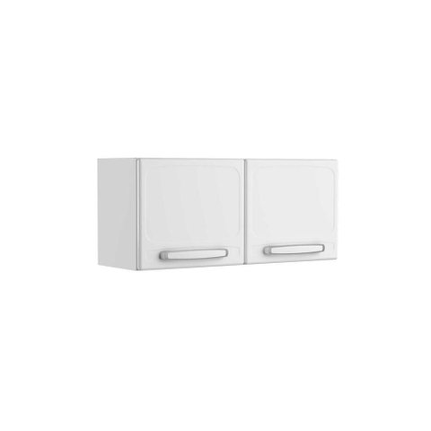 Armário Aéreo de Aço com 2 Portas Branco Evidence Bertolini