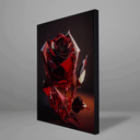 Ver imagem 2 de Quadro Decorativo Flower Red Rose Relevo