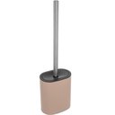 Ver imagem 1 de Escova Sanitária com Suporte Bege Lyor 11,5x7x39cm Plástico e Metal Banheiro Lavabo