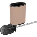 Ver imagem 5 de Escova Sanitária com Suporte Bege Lyor 11,5x7x39cm Plástico e Metal Banheiro Lavabo