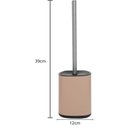 Ver imagem 3 de Escova Sanitária com Suporte Bege Lyor 11,5x7x39cm Plástico e Metal Banheiro Lavabo