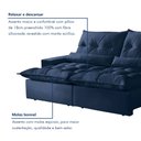 Ver mais imagens de Sofá Retrátil e Reclinável 4 Lugares 230cm Avalon Super Pillow