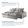 Sofá Retrátil e Reclinável 5 Lugares 290cm Avalon Super Pillow  - 7