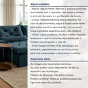 Ver mais imagens de Sofá Retrátil e Reclinável 2 Lugares 200cm Diamond Super Pillow Azul Veludo Marinho