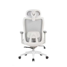 Cadeira Ergonômica Elements Astra Pro Cinza e Branca - 2