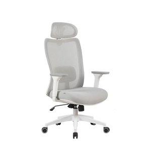 Cadeira Ergonômica Elements Astra Pro Cinza e Branca