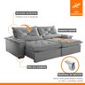 Sofá Retrátil e Reclinável 4 Lugares 220cm Diamond Super Pillow  - 2