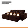 Sofá Retrátil e Reclinável 4 Lugares 220cm Diamond Super Pillow  - 8