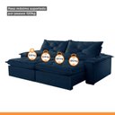 Ver mais imagens de Sofá Retrátil e Reclinável 4 Lugares 240cm Diamond Super Pillow 