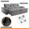 Sofá Retrátil e Reclinável 5 Lugares 280cm Diamond Super Pillow  - 7