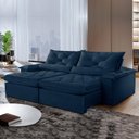 Ver imagem 1 de Sofá Retrátil e Reclinável 5 Lugares 280cm Diamond Super Pillow