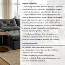 Ver imagem 7 de Sofá Retrátil e Reclinável 3 Lugares 280cm Diamond Super Pillow Cinza Veludo Grafite