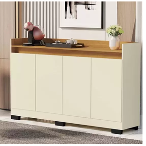 Buffet Aparador Pérola 4 Portas Cantinho do Café Moderno Rl