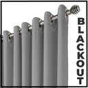 Ver imagem 4 de cortina para apartamento blackout Napoli 5,50 x 2,30 cinza