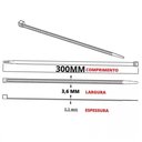 Ver imagem 5 de Presilha Enforca Gato Abraçadeira Plástica Para Prender Fixar Com 3 Tamanhos Diferentes
