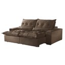 Ver imagem 2 de Sofá Retrátil e Reclinável 3 Lugares 210cm Avalon Super Pillow 