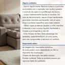 Ver imagem 5 de Sofá Retrátil e Reclinável 4 Lugares Poliester Veludo Cinza