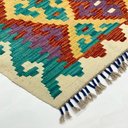 Ver imagem 2 de Tapete Kilim Ghashighay 99x147 79620