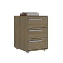 Ver imagem 4 de Gaveteiro 3 Gavetas Office Espresso Móveis