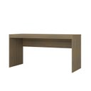 Ver imagem 2 de Escrivaninha Mesa Escritório Home Office 150cm Nogal Marrom