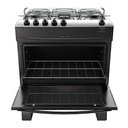 Ver imagem 4 de Fogão Atlas 5 Bocas com Mesa de Inox Mônaco Top Preto Bivolt
