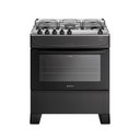 Ver imagem 1 de Fogão Atlas 5 Bocas com Mesa de Inox Mônaco Top Preto Bivolt