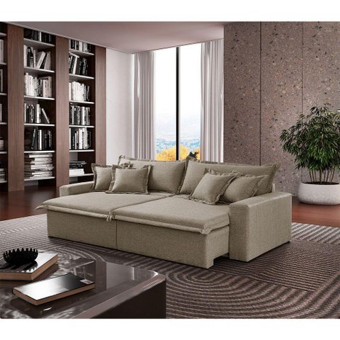 Sofá Montreal Veludo 02 Módulos 80cm B25cm Meu Sofá Online B002 Veludo Capuccino