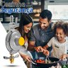 Regulador Registro de Gás de Cozinha Vazão 2kg/h + Mangueira 1,2m com Abraçadeiras | Aliança - 10