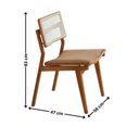 Ver imagem 4 de Conjunto de Mesa de Jantar Zurick Tampo Barril Laminado 240cm 8 Cadeiras Eloá Premium