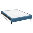 Ver imagem 1 de Cama Box Closet Viúva Poli Tecido Blue (128x188x27) - Castor