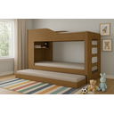 Ver imagem 1 de Treliche Tricama Hortênsia C/ Prateleira e Cama Auxiliar Mdf:cedro