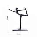 Ver imagem 5 de Escultura Decorativa em Metal Preto Equilíbrio 17x14 cm - D'Rossi