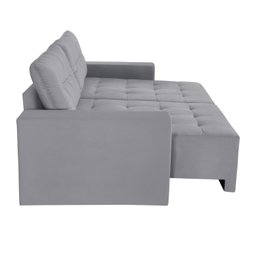 Sofá Retrátil 3 Lugares 200cm Astris  - 8
