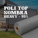 Ver imagem 2 de Politop Sombra 95% Heavy Cinza 6,00x50mts (venda por Metro)