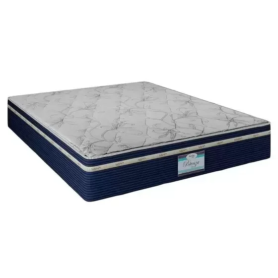 Colchão Mola LFK Casal Potenza Azul 138 X 188 X 30 - 1