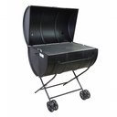 Ver imagem 1 de Churrasqueira a Bafo Tambor 200 Litros com Grelha e Carrinho