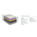 Ver imagem 4 de Colchão Super King Mola Superlastic 193x35x203cm Ecoflex Marrom/Bege