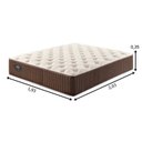 Ver imagem 5 de Colchão Super King Mola Superlastic 193x35x203cm Ecoflex Marrom/Bege