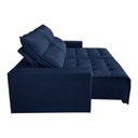 Ver imagem 6 de Sofá 3 Lugares 210cm Aramis Azul Marinho