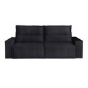Ver imagem 2 de Sofá 3 Lugares 210cm Aramis Preto