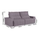 Ver imagem 3 de Sofá 3 Lugares 210cm Aramis 